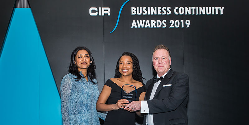 CIR Business Continuity Awards 2019